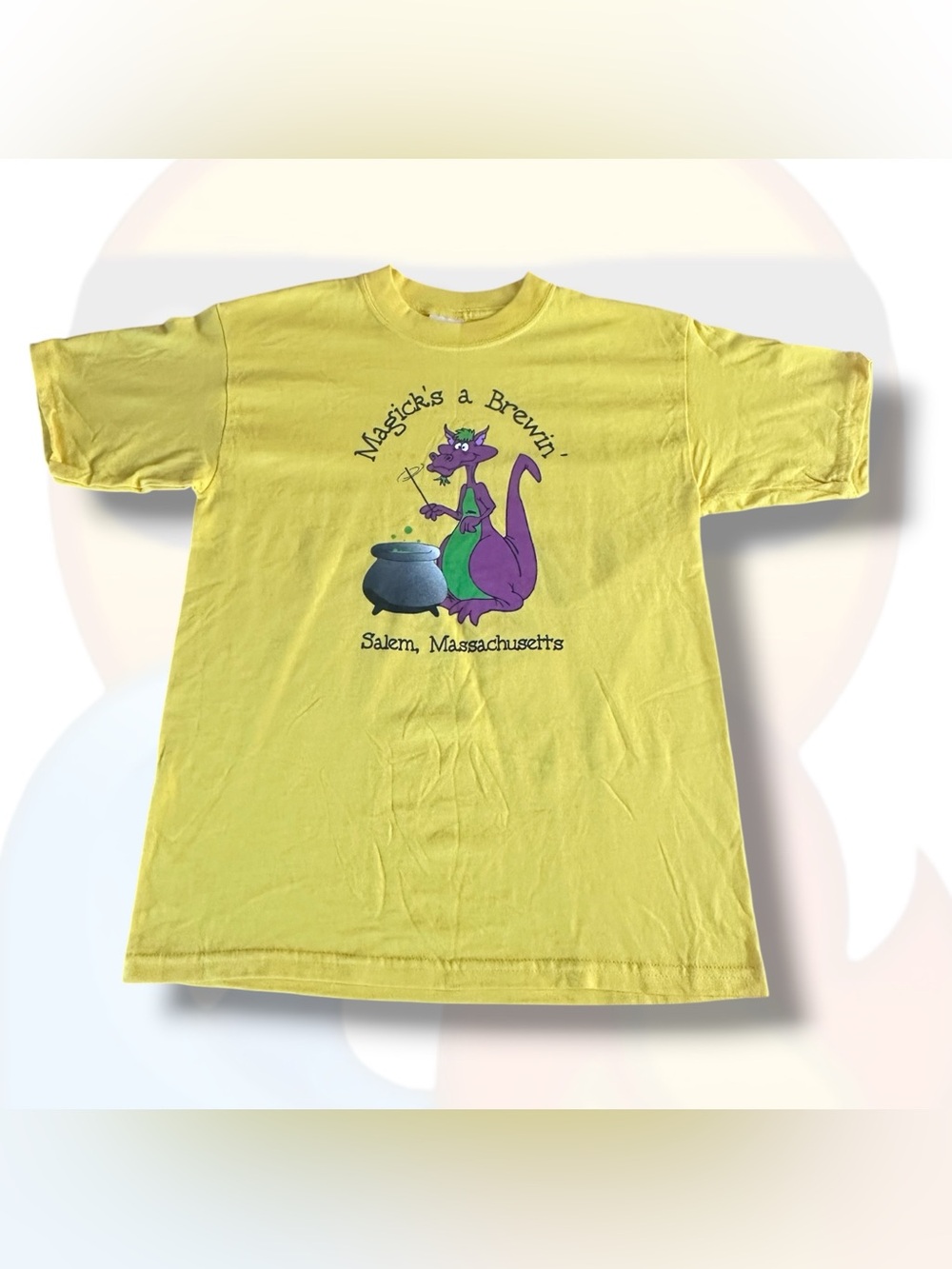 “Magick’s A Brewin’” Salem, Massachusetts Dragon Gildan Youth T-Shirt